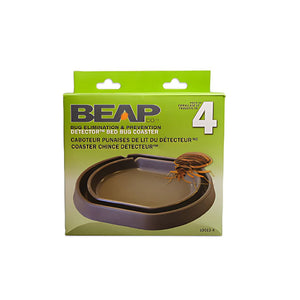 BeapCO The Detector: 4-Pack Bed Bug Coaster Trap – Your First Line of Defense Against Bed Bugs