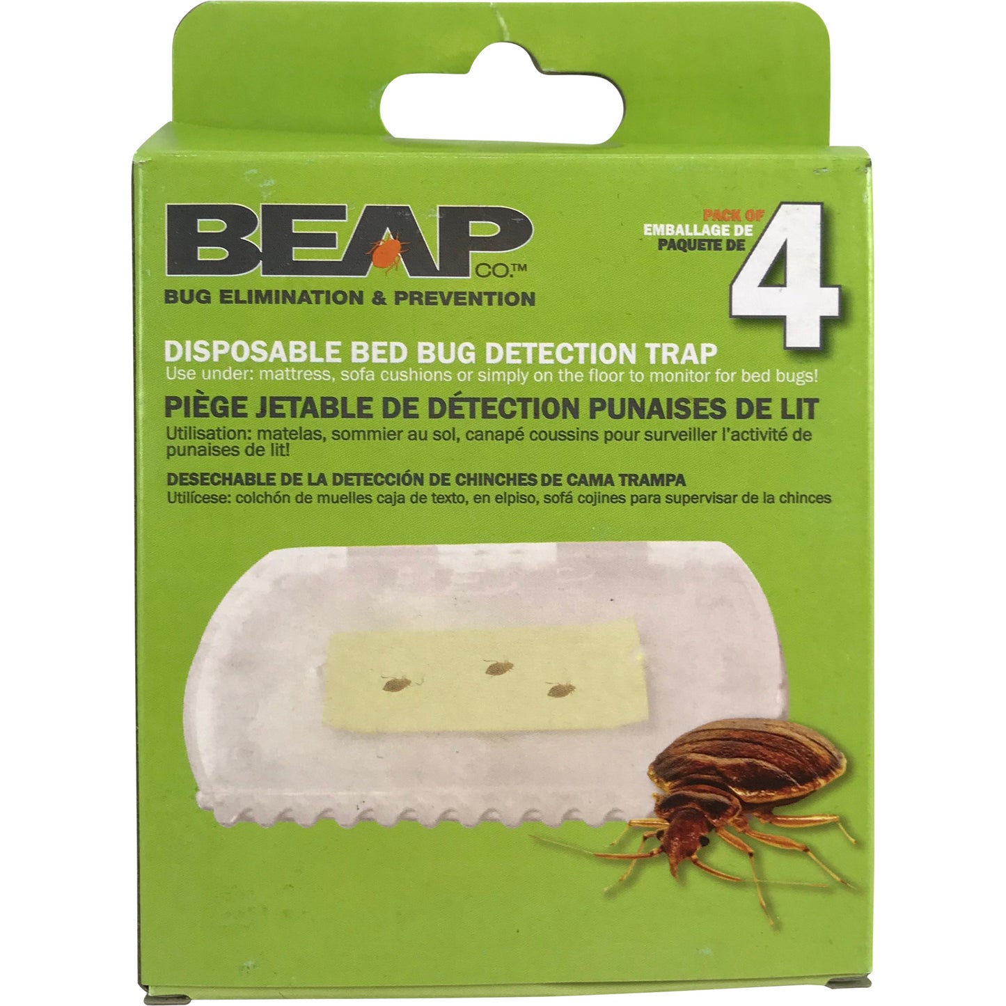 Disposable Bed Bug Detection Trap - Bed Bug SOS